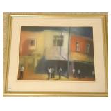 Framed signed Dana H. Carlson 