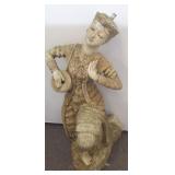 Approx. 30" Thailand stone fountain figure
