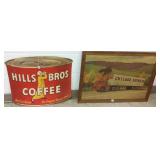 1959 Hills Bros. coffee sign & Grif Teller Chicago