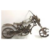 Approx. 20" motorcycle sculpture