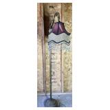 FRINGED SHADE FLOOR LAMP