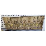 (2) WOVEN TAPESTRIES