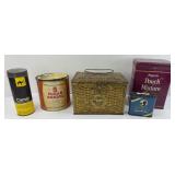 ASSTD VINTAGE TINS