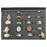 ASSTD COSTUME RINGS