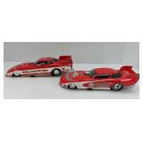 (2) FUNNY CARS WINSTON, MAC TOOLS 1:24