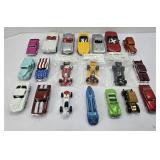 (20) DIE CAST CARS - VARIOUS SIZES & BRANDS