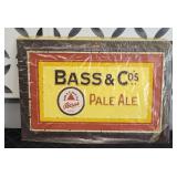 METAL BASS & COMPANY PALE ALE SIGN