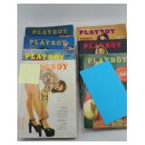 (7) PLAYBOY MAGAZINES: 1970-1972