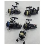 (5) ASSTD FISHING REELS