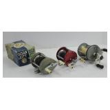 (3) VINTAGE FISHING REELS