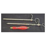 (2) BARREL PUMP & BEER TAP HANDLE