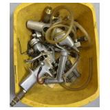 PAINT GUN, BRASS NOZZLES & MORE