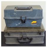(2) FISHING TACKLE BOXES W/ CONTENTS