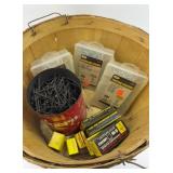 BASKET OF HARDWARE