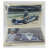 (2) INDIANAPOLIS 500 AUGRAPH PLACE MATS
