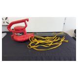 TORO BLOWER W/ EXTENSION CORD