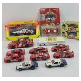 (12) DIECAST NASCAR CARS: 1:64 & OTHER