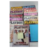 (13) PLAYBOY MAGAZINES: 1980-1981