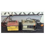 (2) BATTERY CHARGERS