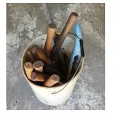 HAMMERS IN BUCKET