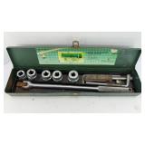 SOCKETS AND ASSORTED TOOLS