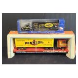 (2) DIECAST SEMI: ERTL PENNZOIL 1:25 & PENNZOIL