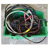 ASST CABLE & WIRE IN TOTE