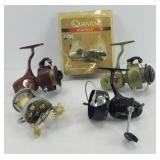 (5) ASSTD FISHING REELS
