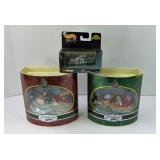 (2) HOTWHEEL ORNAMENTS & CAR