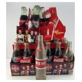 NASCAR COCA COLA COLLECTOR BOTTLES & MORE