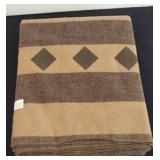 WOOL BLEND BLANKET