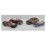 (4) DIECAST CARS 1:24