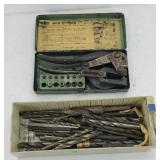 NO 5 PUNCH SET, DRILL BITS