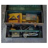 TOOLS AND HARDWARE IN TOOL BOX
