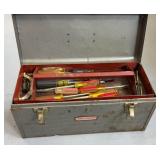 CRAFTSMAN TOOL BOX W/ SCREW DRIVERS & MORE