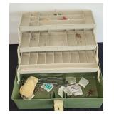 TACKLE BOX WITH FISHING LURES