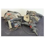 ASSORTED CORDED TOOLS