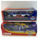 (2) DIECAST NASCAR CARS 1:24 SCALE