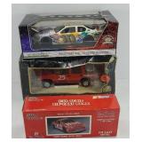 (3) DIECAST NASCAR CARS: 1:24