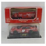 BILL ELLIOTT NASCAR CAR AND SEMI