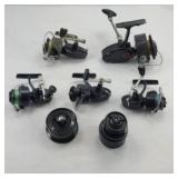 (5) FISHING REELS