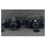 (2) 35MM CAMERAS