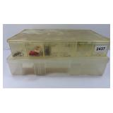 (2) PLASTIC CASES FOR FISHING LURES