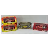 (5) DIECAST NASCAR CARS 1:43