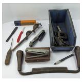 DRAW KNIFE & OTHER VINTAGE TOOLS