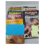 (10) 1974 PLAYBOY MAGAZINES