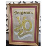 SEAGRAMS VO BAR MIRROR