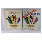 (2) INDIANAPOLIS 500 PROGRAMS : 1969, 1974