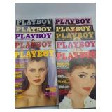 (10) 1983 PLAYBOY MAGAZINES