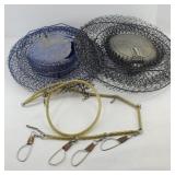 FISHING STRINGER & LIVE BASKETS